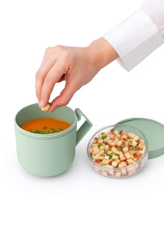 Brabantia pojemnik na zupę Make & Take, 0,6 L zielony