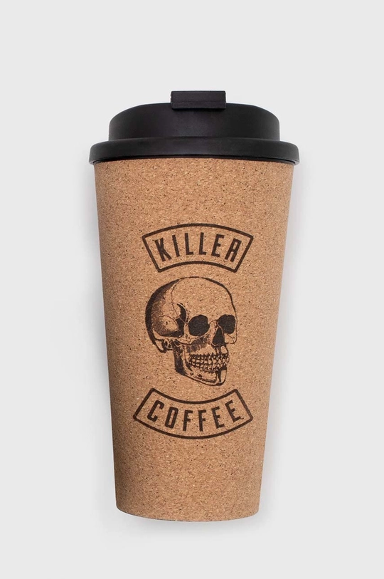 multicolor Luckies of London kubek do kawy killer coffee Unisex