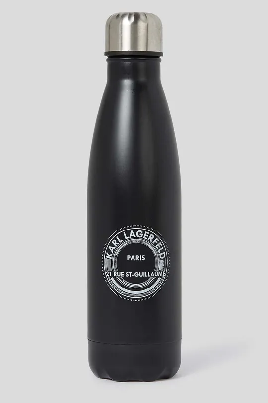 črna Steklenica za vodo Karl Lagerfeld Unisex