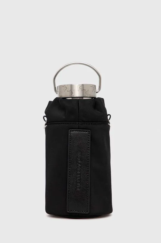 Пляшка з чохлом Karl Lagerfeld чорний