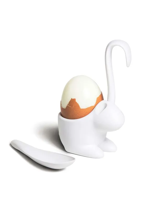 мультиколор Рюмка для яиц с ложечкой Qualy Bella Boil Unisex