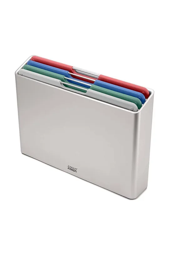 Komplet desk za rezanje z organizatorjem Joseph Joseph Folio™ 4-pack siva