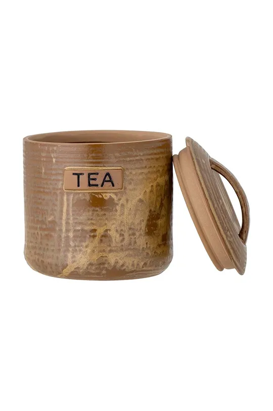 Bloomingville contenitore per tè Aeris Jar marrone