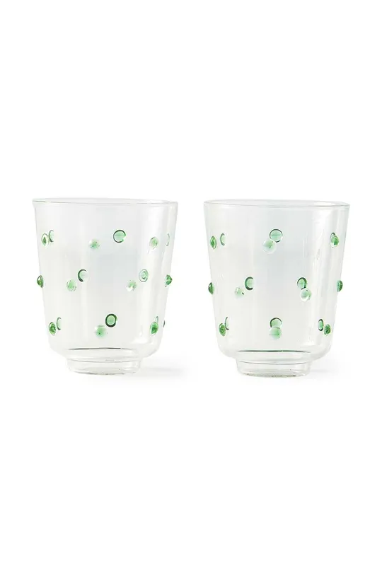 зелений Набір склянок Pols Potten 2-pack Unisex