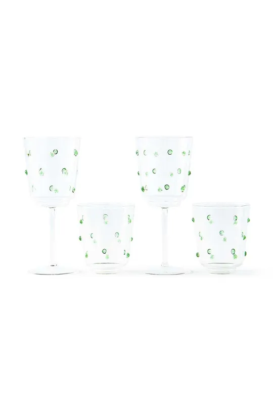 зелёный Набор стаканов Pols Potten 2 шт