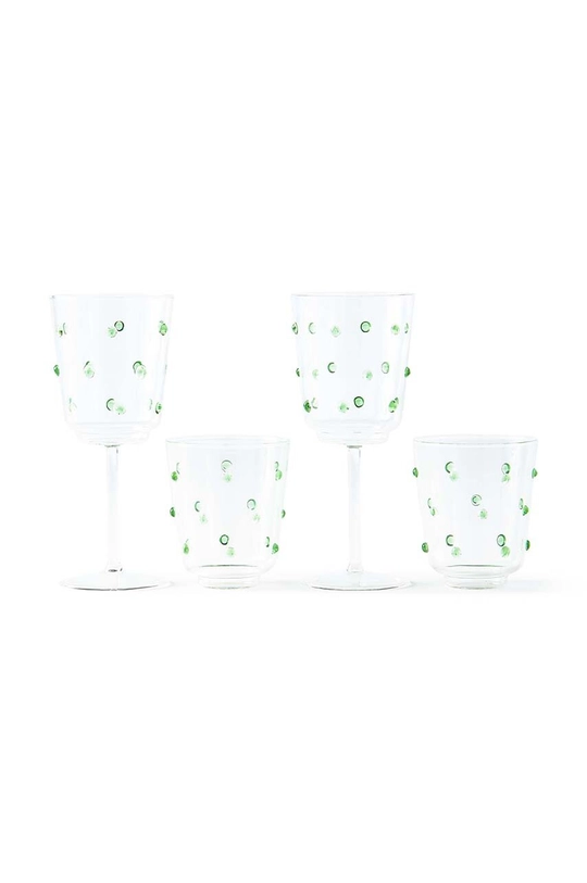 Komplet kozarcev za vino Pols Potten 2-pack Unisex