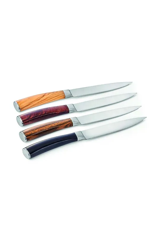 multicolor Philippi zestaw noży do steków w etui Garry 4-pack Unisex
