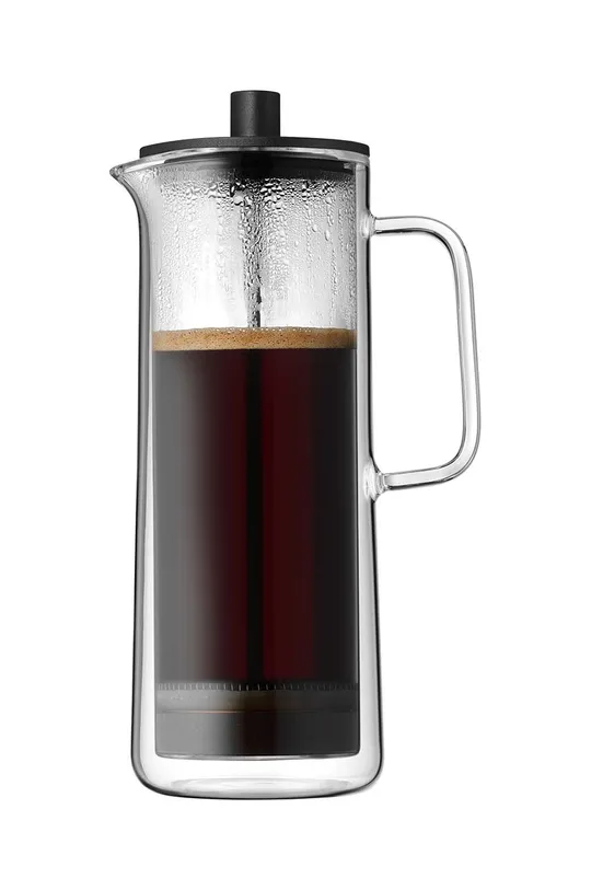 Piestový kávovar WMF Coffee Time 750 ml  Nerezová oceľ, Borosilikátové sklo