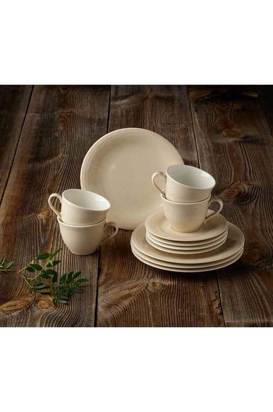 Кавовий сервіз на 4 персони Villeroy & Boch Color Loop Sand 12-pack барвистий