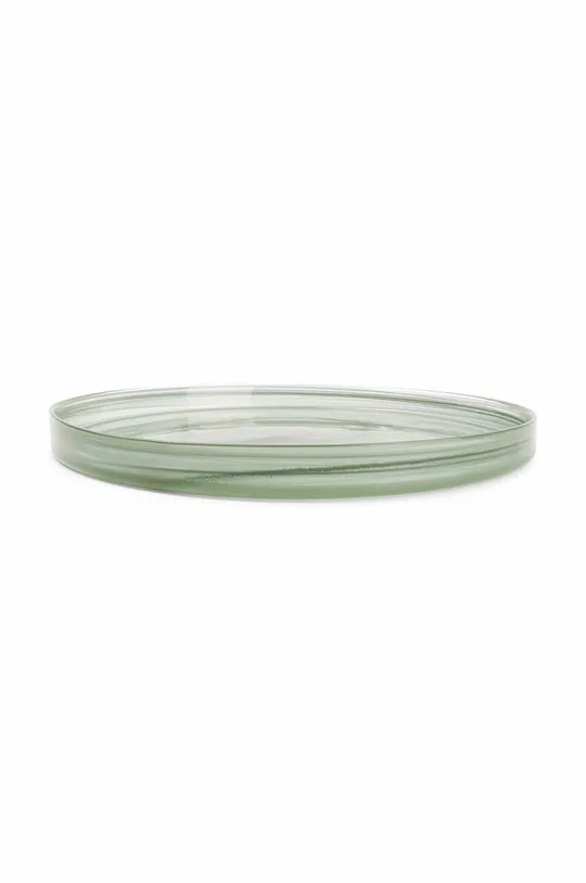 S|P Collection tányér Twirl zöld