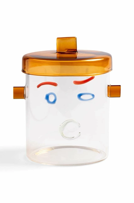 πολύχρωμο Δοχείο με καπάκι &k amsterdam Jar Surprised Unisex