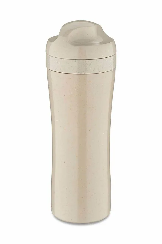 бежевый Бутылка для воды Koziol Oase Organic Nature 425 ml Unisex