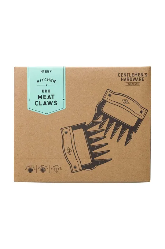 viacfarebná Kliešte na mäso Gentlemen's Hardware BBQ Meat Claws Unisex