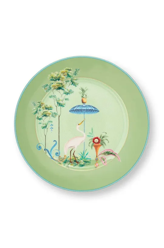 többszínű Pip Studio tányér Jolie Green Uniszex