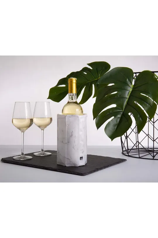 Chladiaci kryt na fľaše vína Vacu Vin sivá