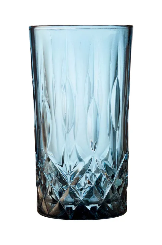 Набір склянок Lyngby Sorrento 4 шт. блакитний
