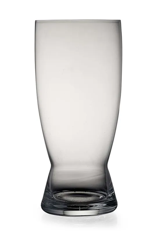 transparentny Lyngby zestaw szklanek do piwa Beer 4-pack