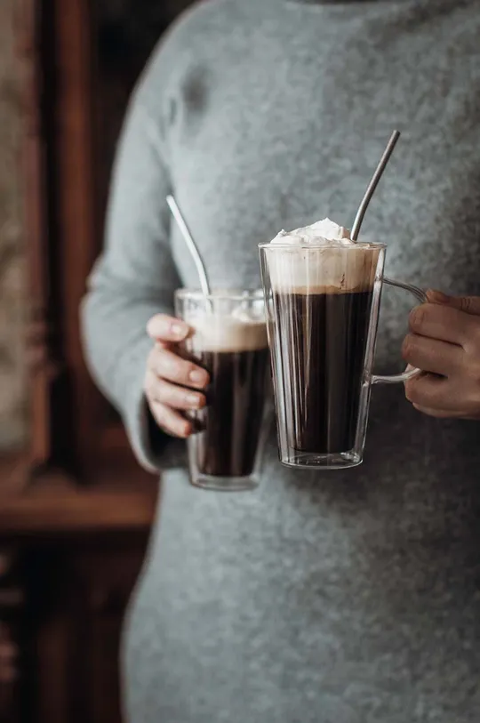 Кофейный сервиз на 2 персоны Dorre Irish Coffee 5 шт  100% Стекло