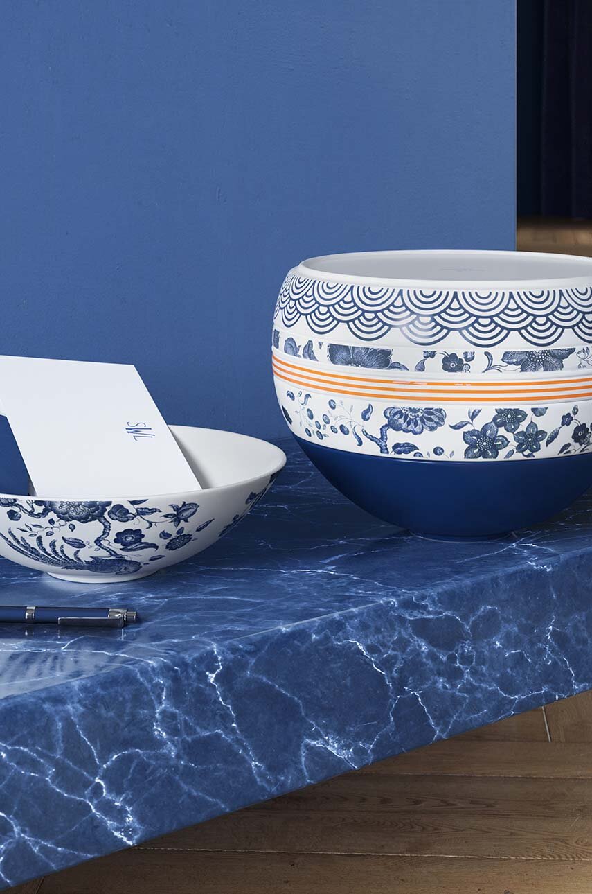 többszínű Villeroy & Boch két személyes étkészlet La boule Paradiso 7 db