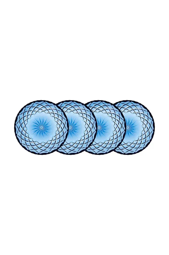 niebieski Lyngby zestaw talerzy deserowych Sorrento 4-pack Unisex