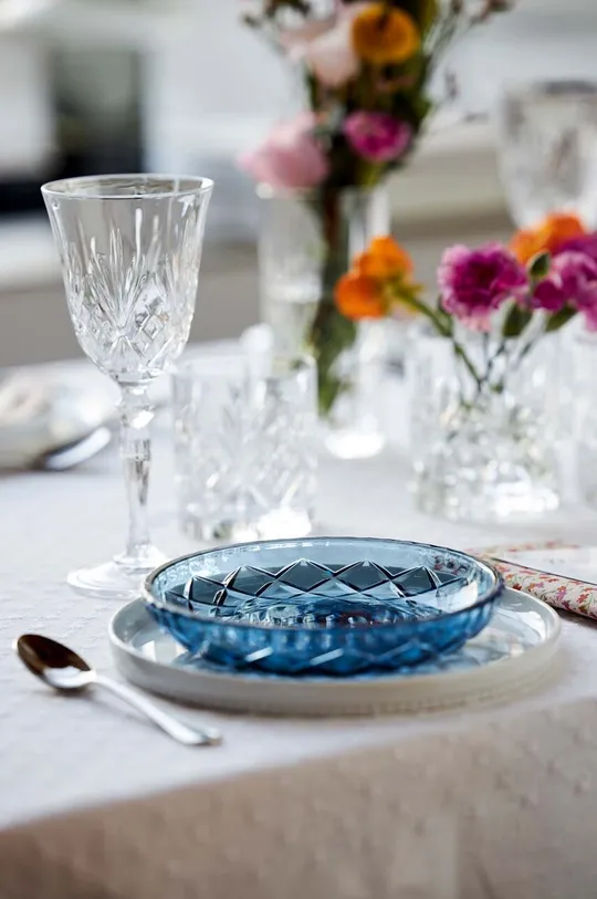 kék Lyngby desszertes tányérok készlete Sorrento 4 db
