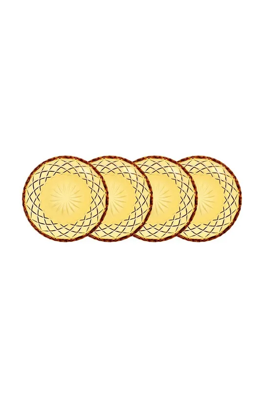 sárga Lyngby desszertes tányérok készlete Sorrento Uniszex