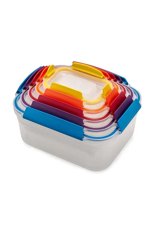 Joseph Joseph set contenitori portaoggetti con coperchio Nest™ pacco da 5 multicolore