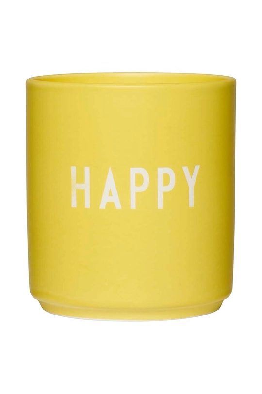 żółty Design Letters kubek Favourite cup Unisex