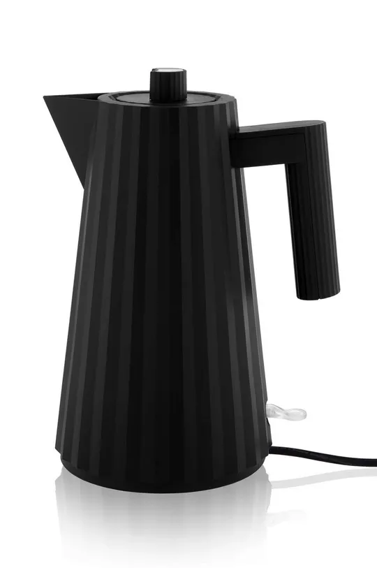 czarny Alessi czajnik elektryczny Plisse Unisex