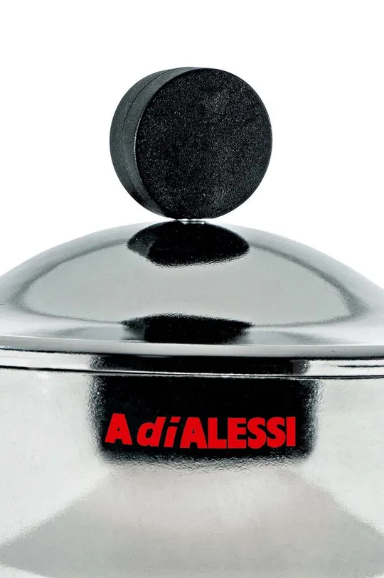 Alessi kávéskanna Moka Alessi 3tz szürke