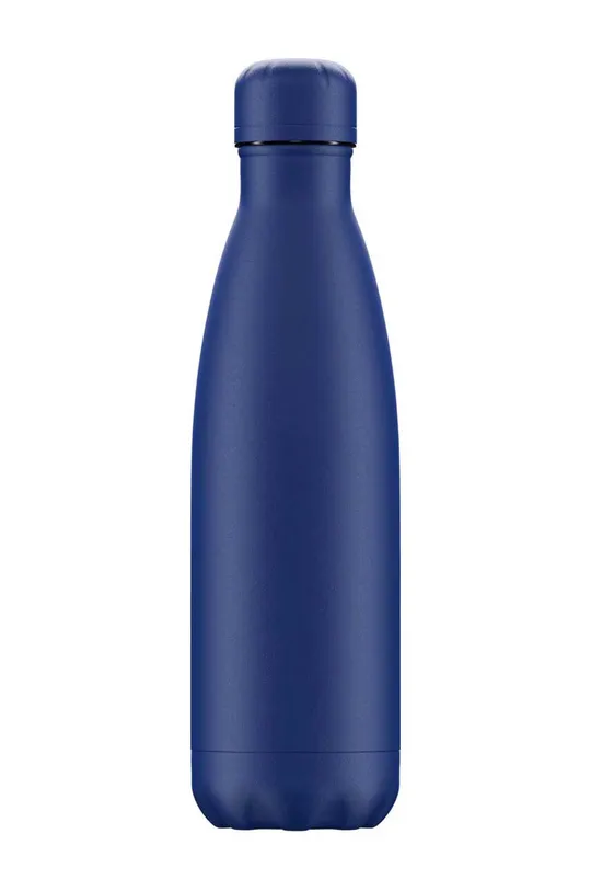 Термічна пляшка Chillys Matte 500 ml темно-синій