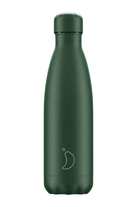 zielony Chillys butelka termiczna Matte 500 ml Unisex