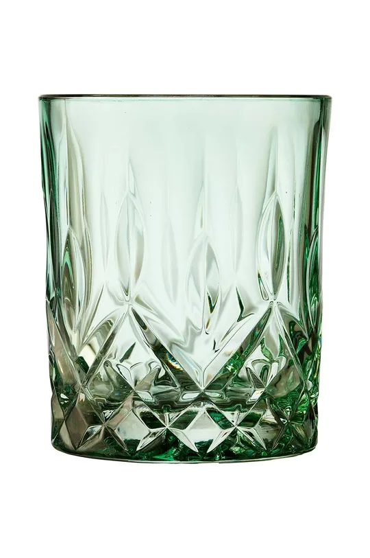 Lyngby szklanka do whisky 4-pack zielony