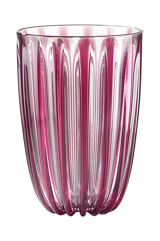 różowy Guzzini zestaw szklanek Dolcevita 4-pack Unisex