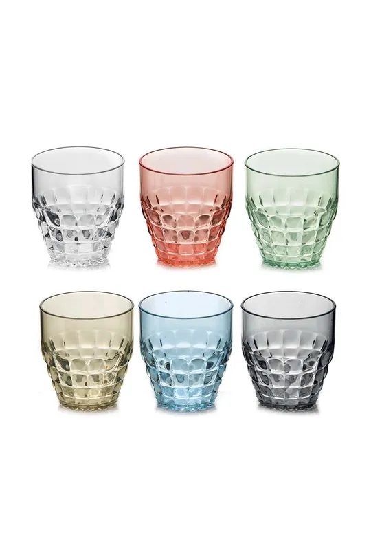 барвистий Набір склянок Guzzini Tiffany 6-pack Unisex