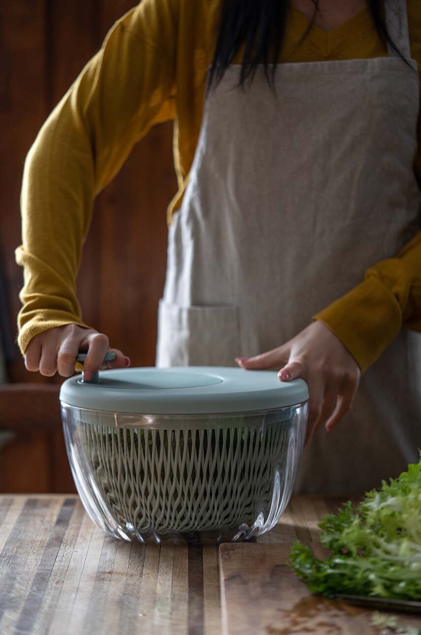 Centrifuga Per Insalata Westmark - 4,4 Litri, Rosa, Pratica E Compatta, Lavabile In Lavastoviglie - Foto 8