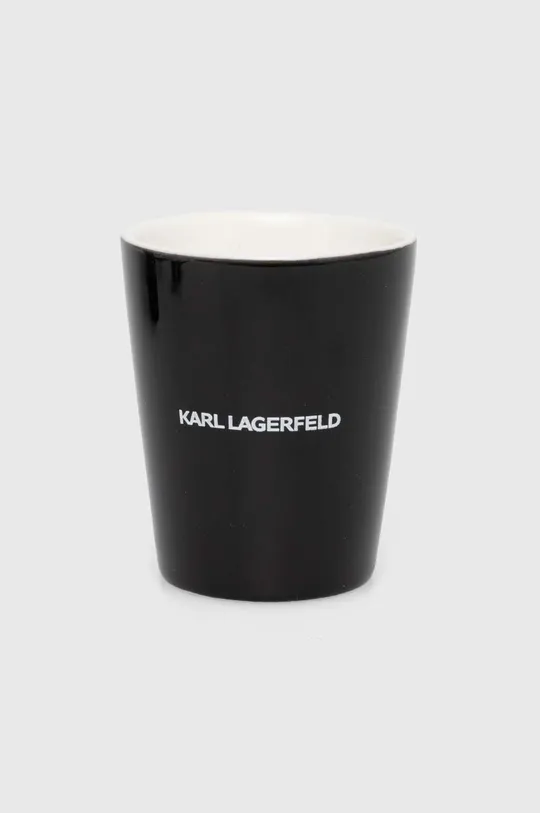 Кавовий сервіз на 4 персони Karl Lagerfeld чорний
