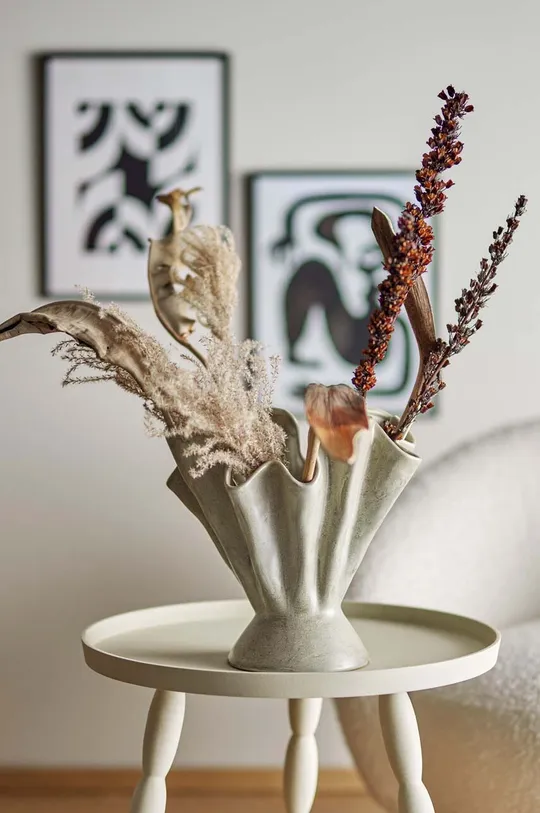 Dekoratívna váza Bloomingville Plier  Kamenina