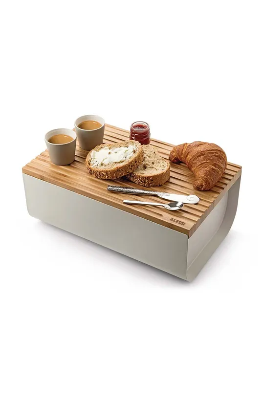 Kutija za kruh Alessi Mattina Bambus, Sintetički materijal