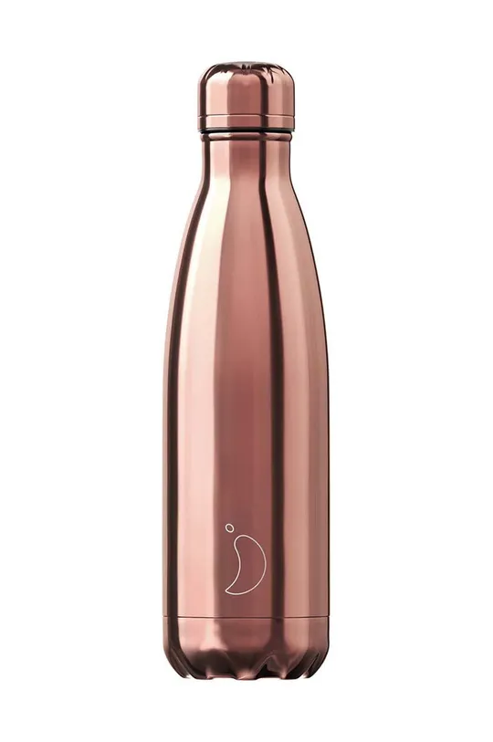 roza Termo steklenica Chillys Chrome 500ml Unisex