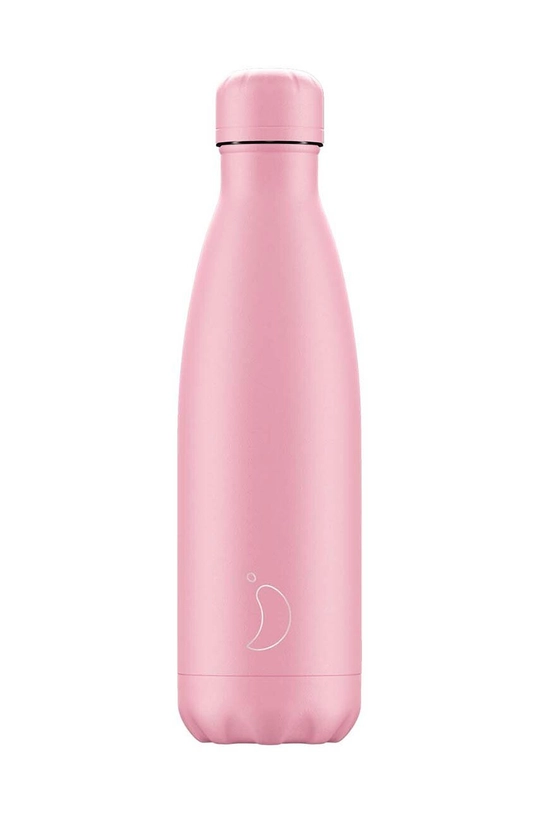 рожевий Термічна пляшка Chillys Pastel 500ml Unisex