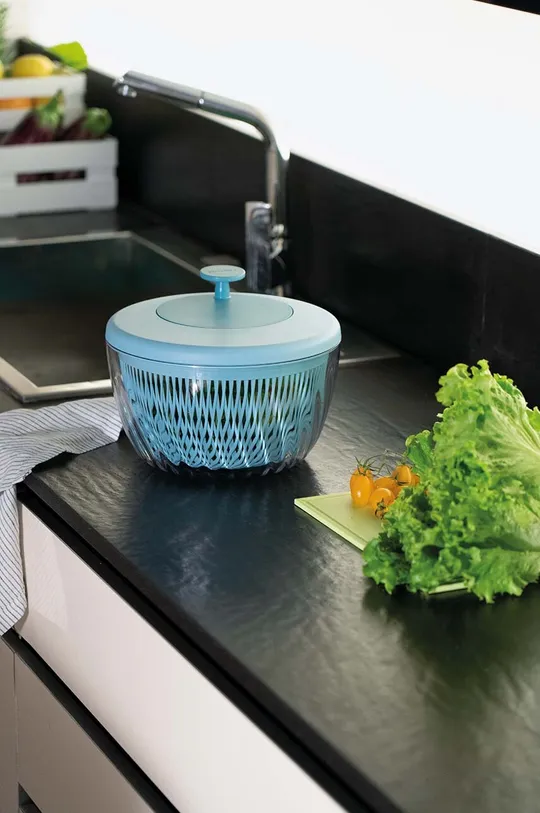 Guzzini centrifuga per insalata Kitchen Active blu