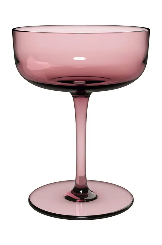 rózsaszín Villeroy & Boch pezsgős poharak Like Grape 2 db Uniszex