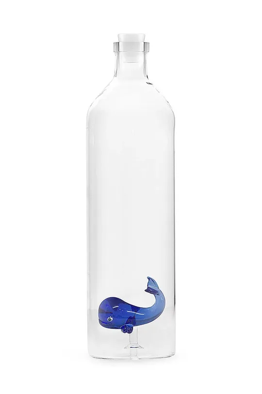 transparentny Balvi butelka na wodę 1,2 L Unisex