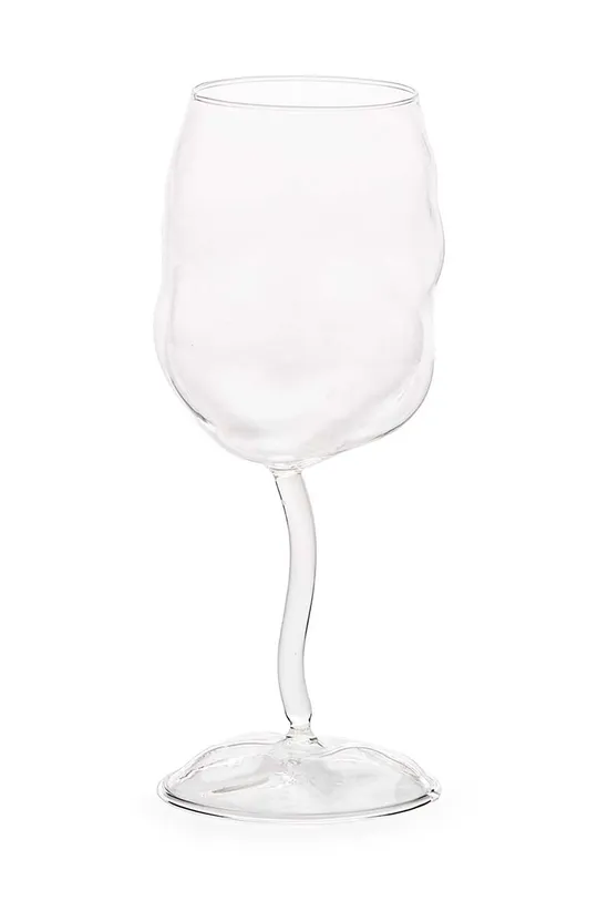 διαφανή Σετ ποτηριών κρασιού Seletti Glass from Sonny 4-pack Unisex
