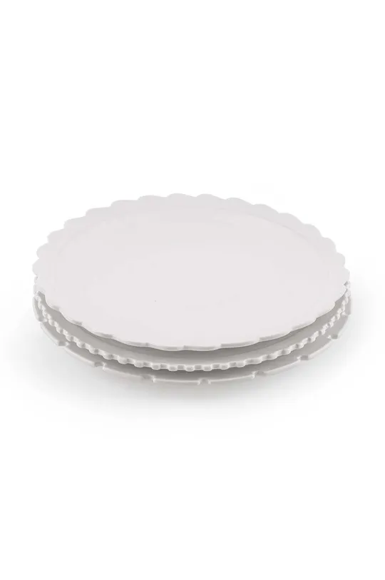 білий Набір тарілок Seletti Machine Collection 3-pack Unisex