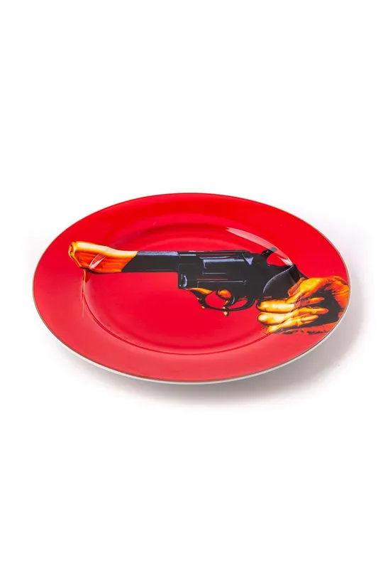 Seletti tányér Revolver többszínű