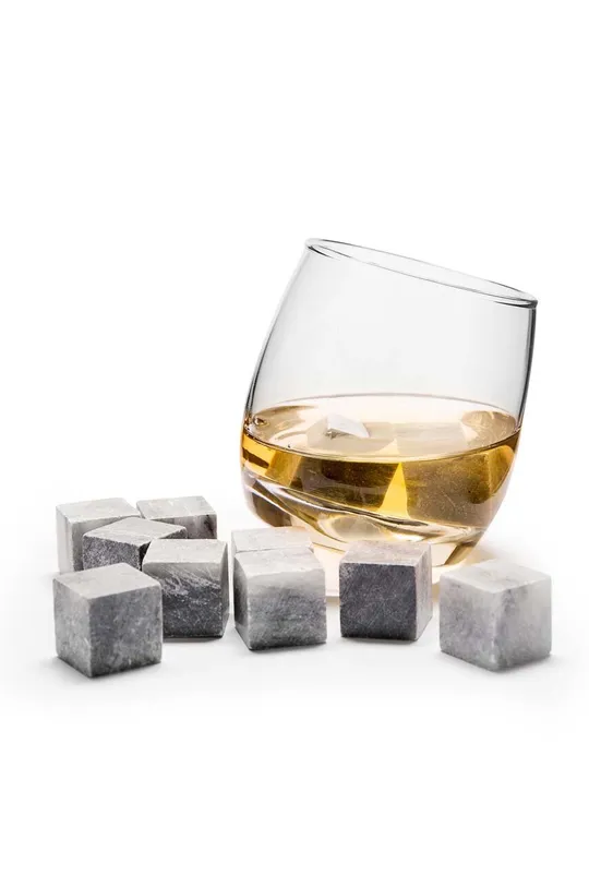Kocke za viski Sagaform Whiskeystenar 9-pack Granit