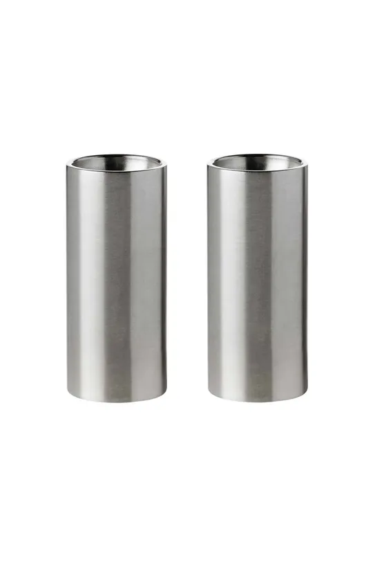 sivá Soľnička a korenička Stelton Arne Jacobsen Unisex