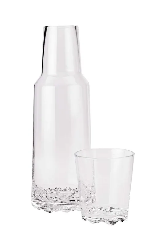 transparentny Stelton karafka ze szklanką Classic 1 l Unisex